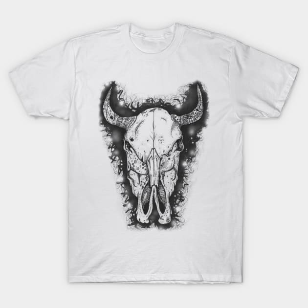 Bull T-Shirt by MorganRalston